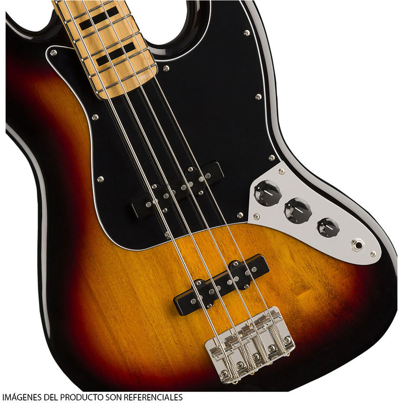 Bajo Eléctrico Squier Classic Vibe '70s Jazz Bass® con mástil de Maple - 3 Color Sunburst
