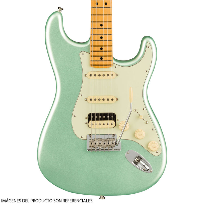 Guitarra Eléctrica Fender American Professional II Stratocaster® HSS con diapasón de Maple - Mystic Surf Green