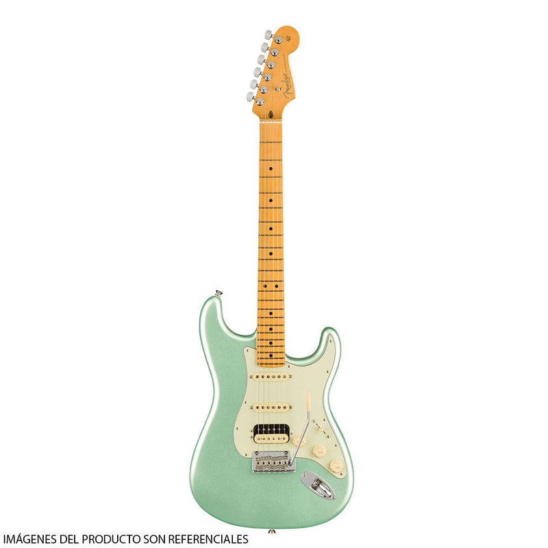 Guitarra Eléctrica Fender American Professional II Stratocaster® HSS con diapasón de Maple - Mystic Surf Green
