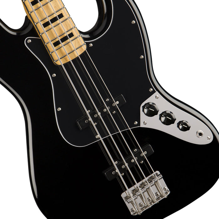 Bajo Eléctrico Squier Classic Vibe 70S Jazz Bass con mástil de Maple - Black