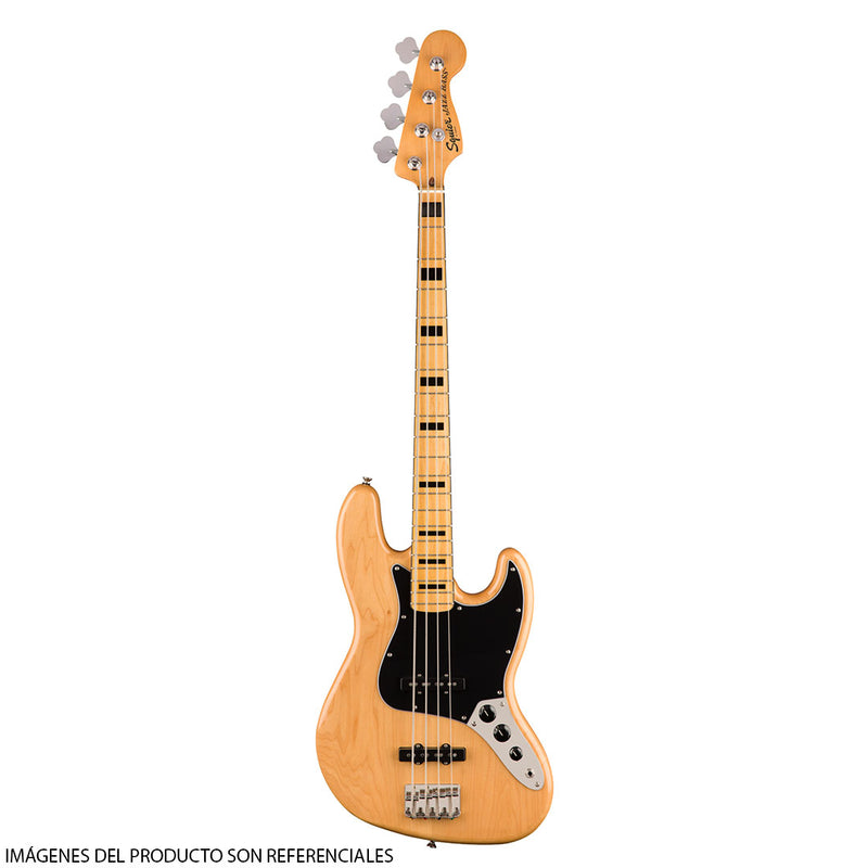 Bajo Eléctrico Squier Classic Vibe '70s Jazz Bass® con diapasón de Maple - Natural