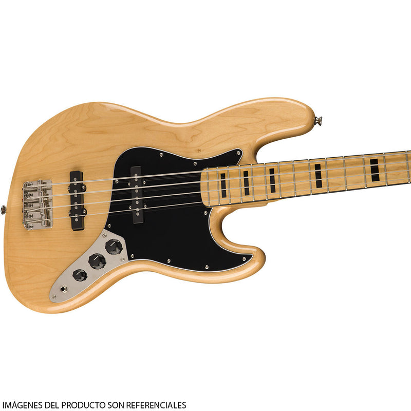Bajo Eléctrico Squier Classic Vibe '70s Jazz Bass® con diapasón de Maple - Natural