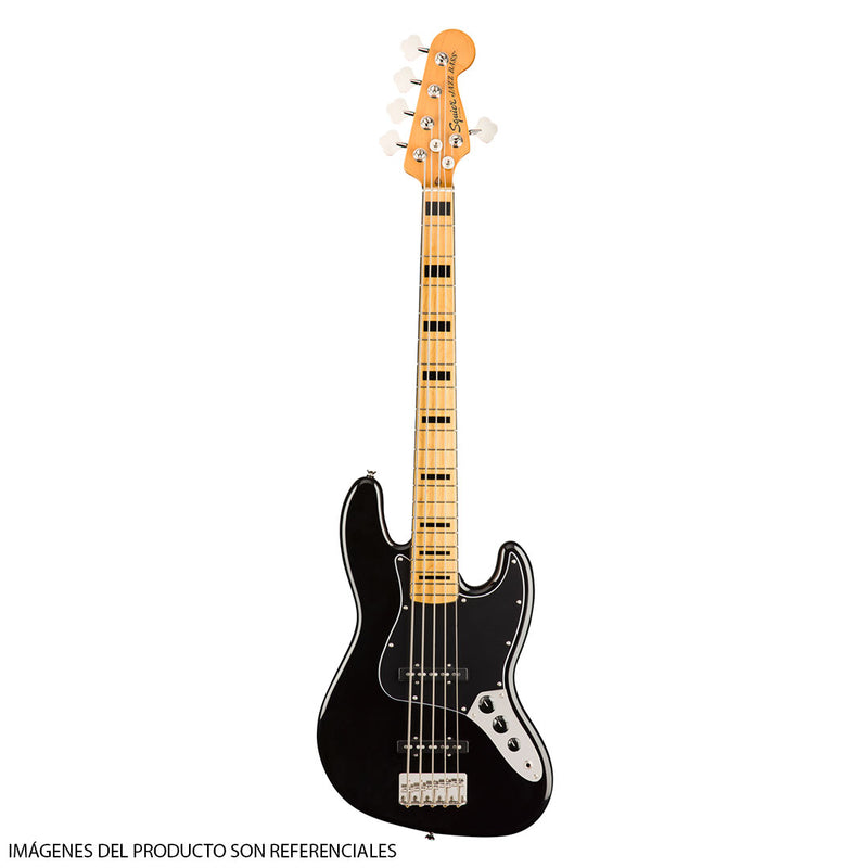 Bajo Electrico Squier Classic Vibe '70s Jazz Bass® V con diapasón de Maple - Black