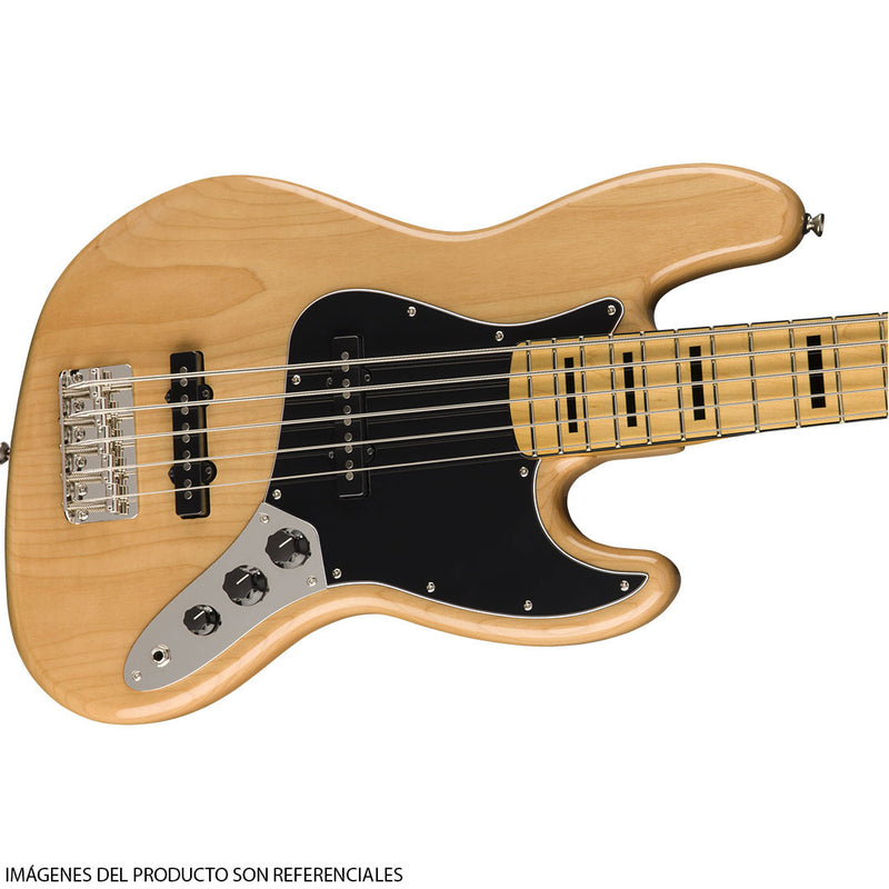Bajo Eléctrico Squier Classic Vibe '70s Jazz Bass® V de 5 cuerdas con diapasón de Maple - Natural