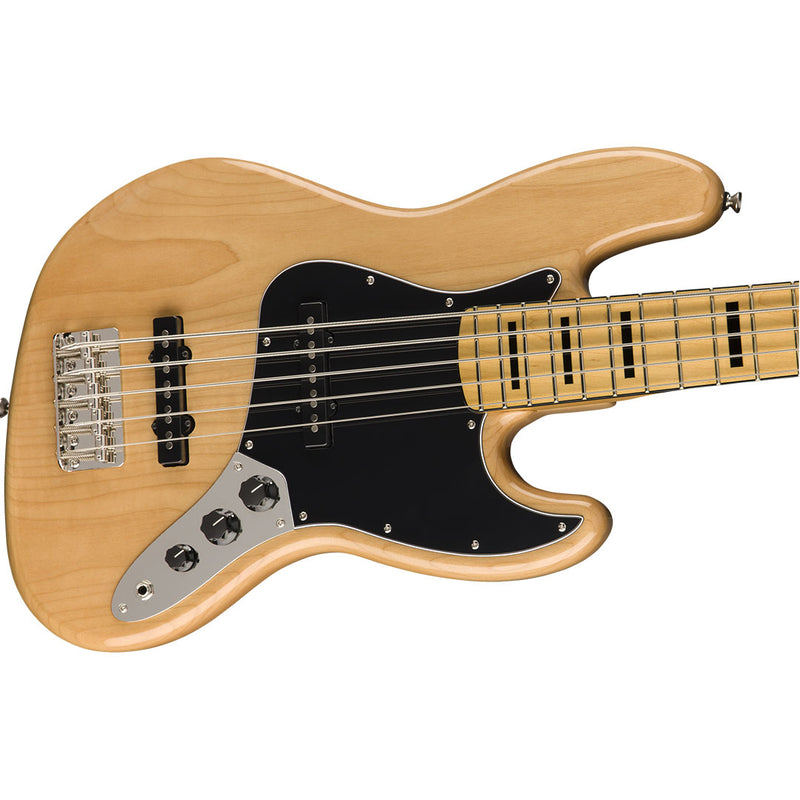 Bajo Eléctrico Squier Classic Vibe '70s Jazz Bass® V de 5 cuerdas con diapasón de Maple - Natural