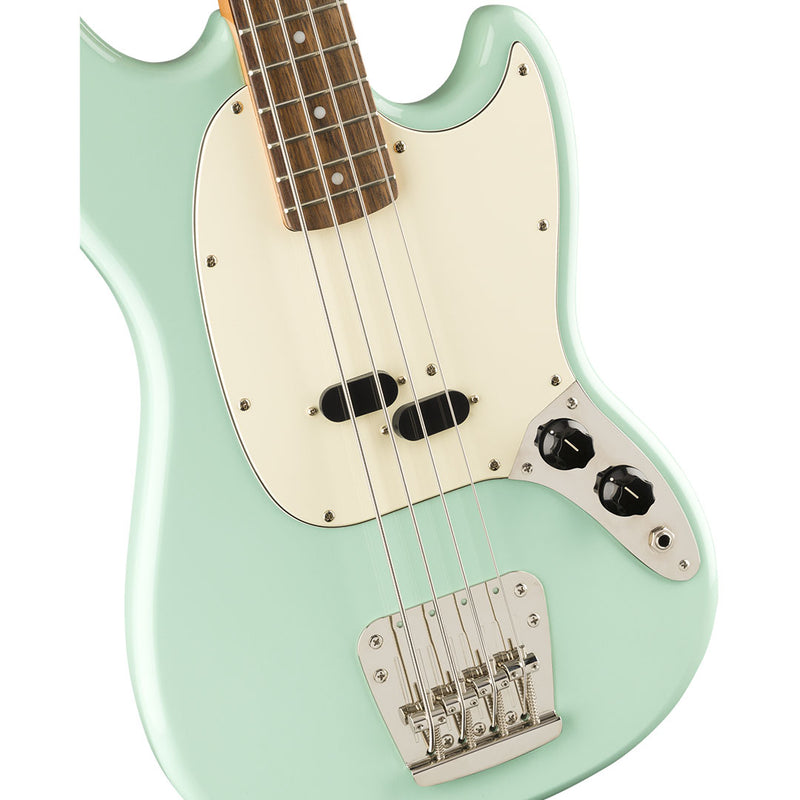 Bajo Electrico Squier Classic Vibe '60s Mustang® Bass con diapasón de Laurel - Surf Green