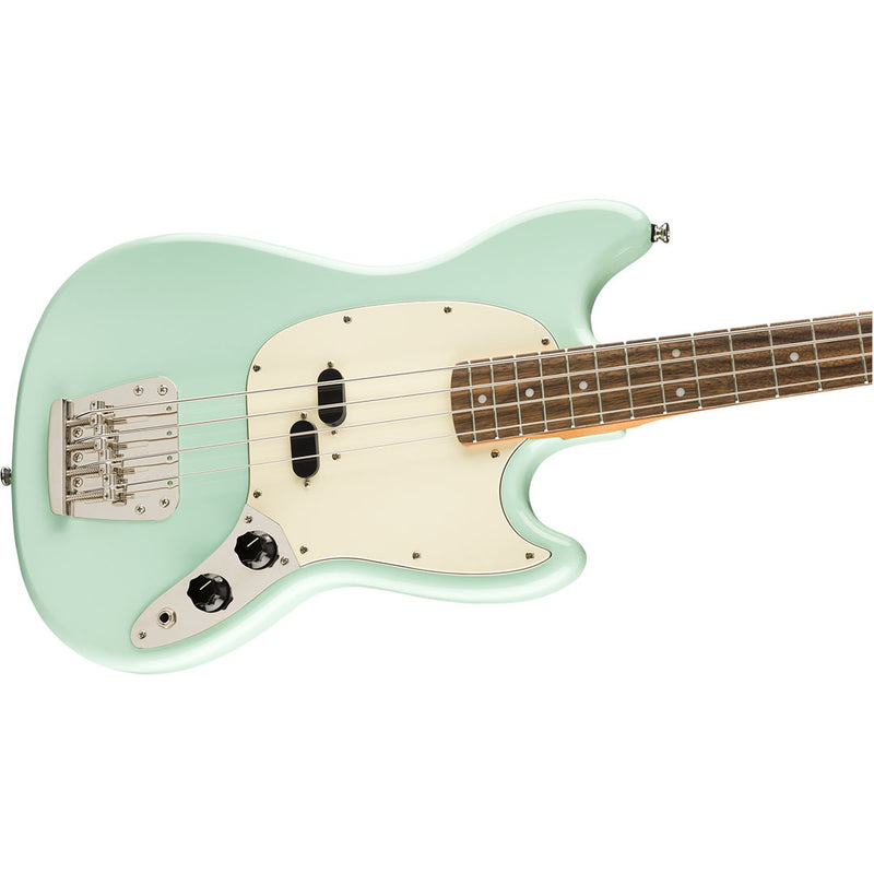 Bajo Electrico Squier Classic Vibe '60s Mustang® Bass con diapasón de Laurel - Surf Green