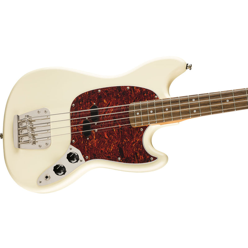 Bajo Electrico Squier Classic Vibe '60s Mustang® Bass con diapasón de Laurel - Olympic White