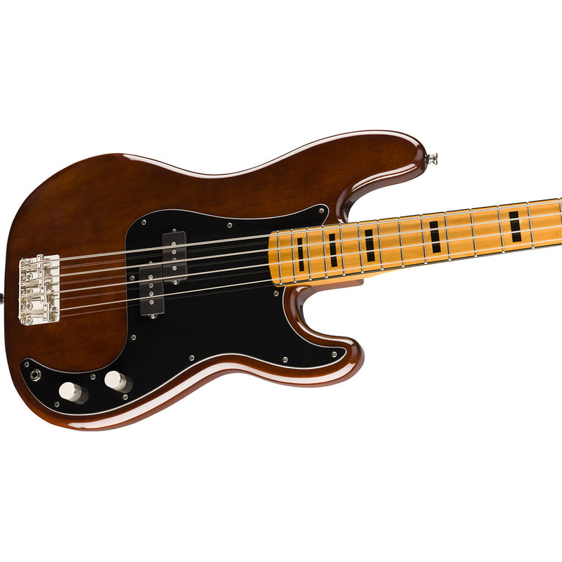 Bajo Eléctrico SquierClassic Vibe '70s Precision Bass® con mástil de Maple - Walnut