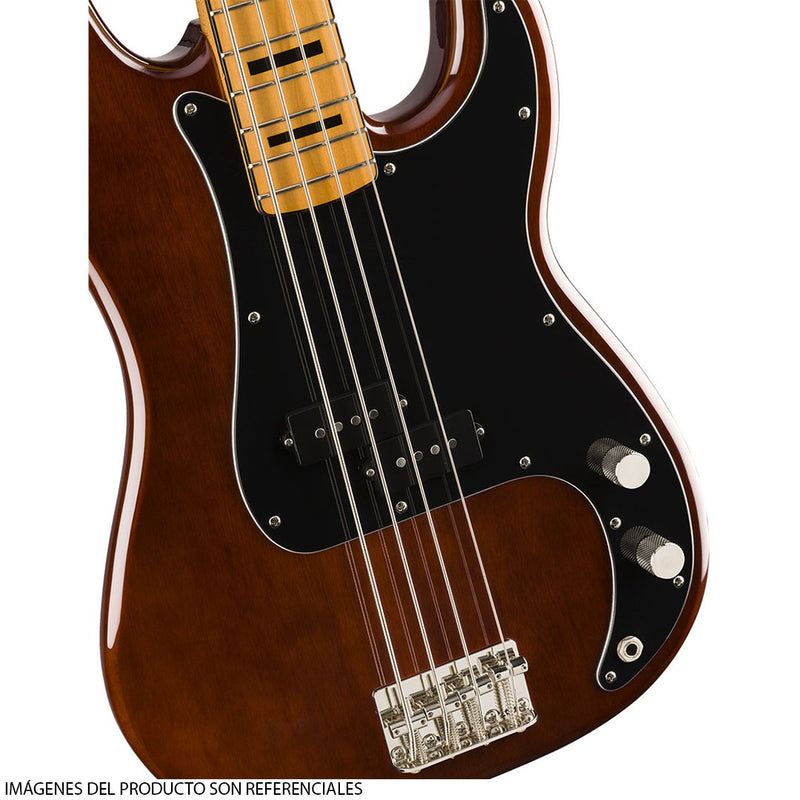 Bajo Eléctrico Squier Classic Vibe '70s Precision Bass® con diapasón de Maple - Walnut