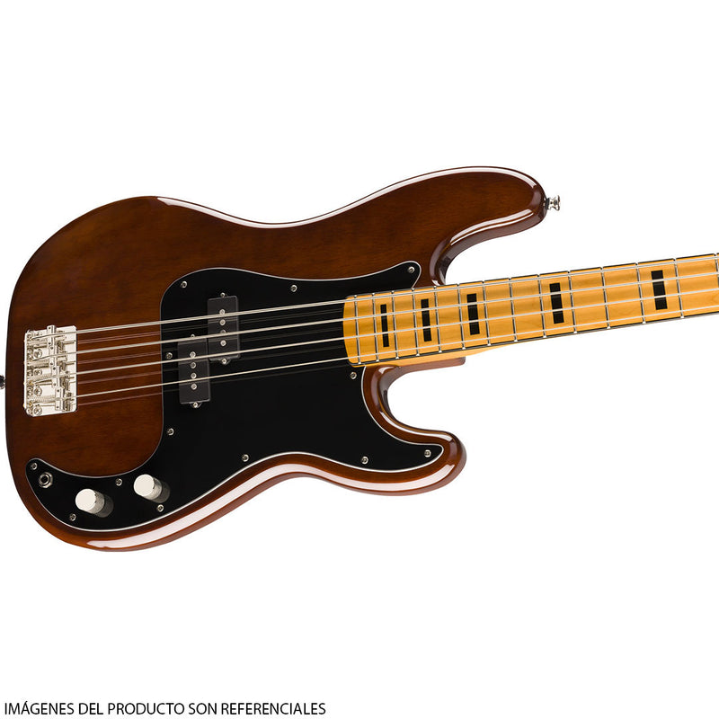 Bajo Eléctrico Squier Classic Vibe '70s Precision Bass® con diapasón de Maple - Walnut