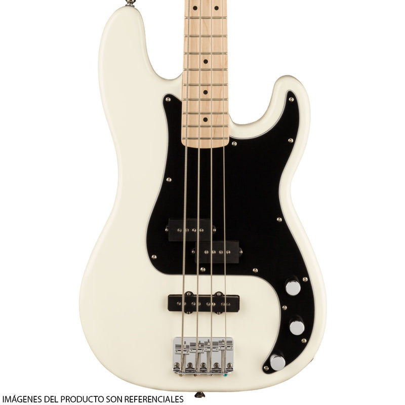 Bajo Eléctrico Squier Affinity Series® Precision PJ Bass® con diapasón de Maple - Olympic White