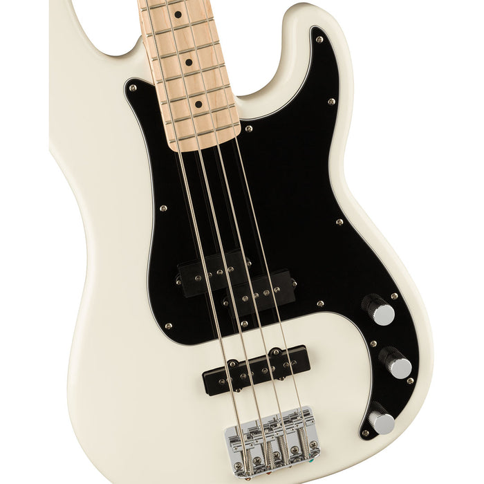 Bajo Eléctrico Squier Affinity Series Precision Bass PJ con mástil de maple - Olympic White