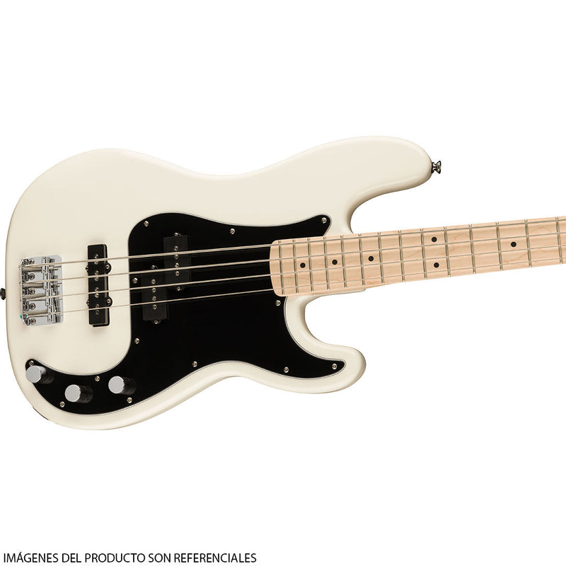 Bajo Eléctrico Squier Affinity Series® Precision PJ Bass® con diapasón de Maple - Olympic White