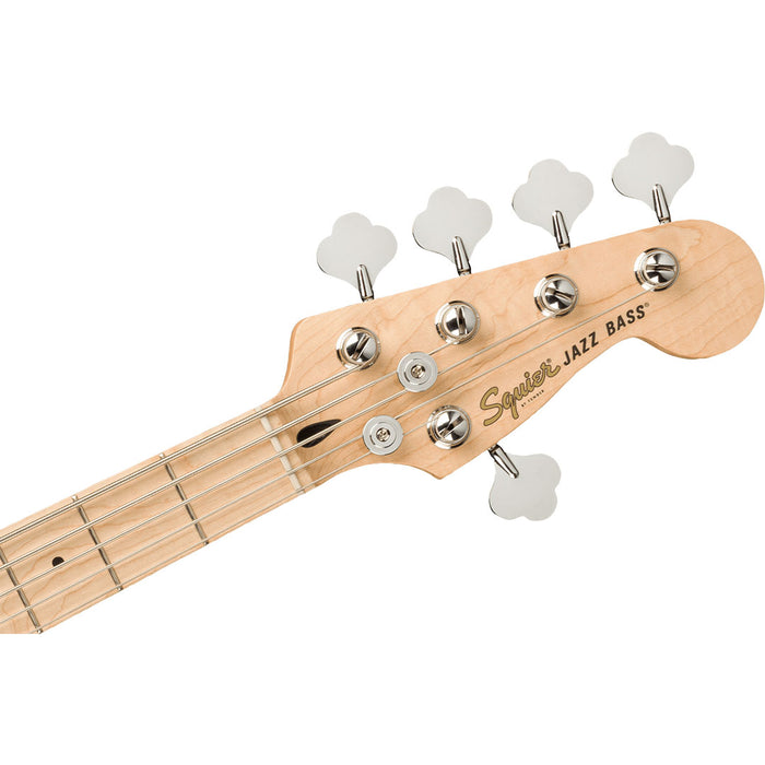 Bajo Eléctrico Squier Affinity Series Jazz Bass V con mástil de Maple - Olympic White
