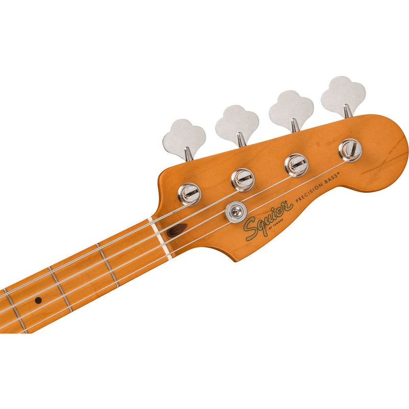Bajo Eléctrico Squier 40th Anniversary Precision Bass® Vintage Edition con mástil de Maple - Satin Dakota Red
