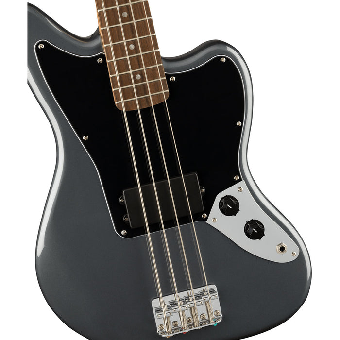 Bajo Eléctrico Squier Affinity Series Jaguar Bass H con mástil de laurel - Charcoal Frost Metallic