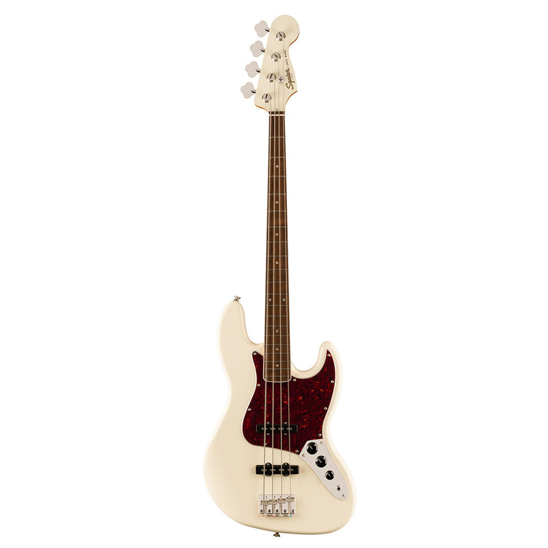 Bajo Eléctrico Squier Jazz Bass® Classic Vibe™ Mid-'60s de Edición Limitada con mástil de Laurel - Olympic White