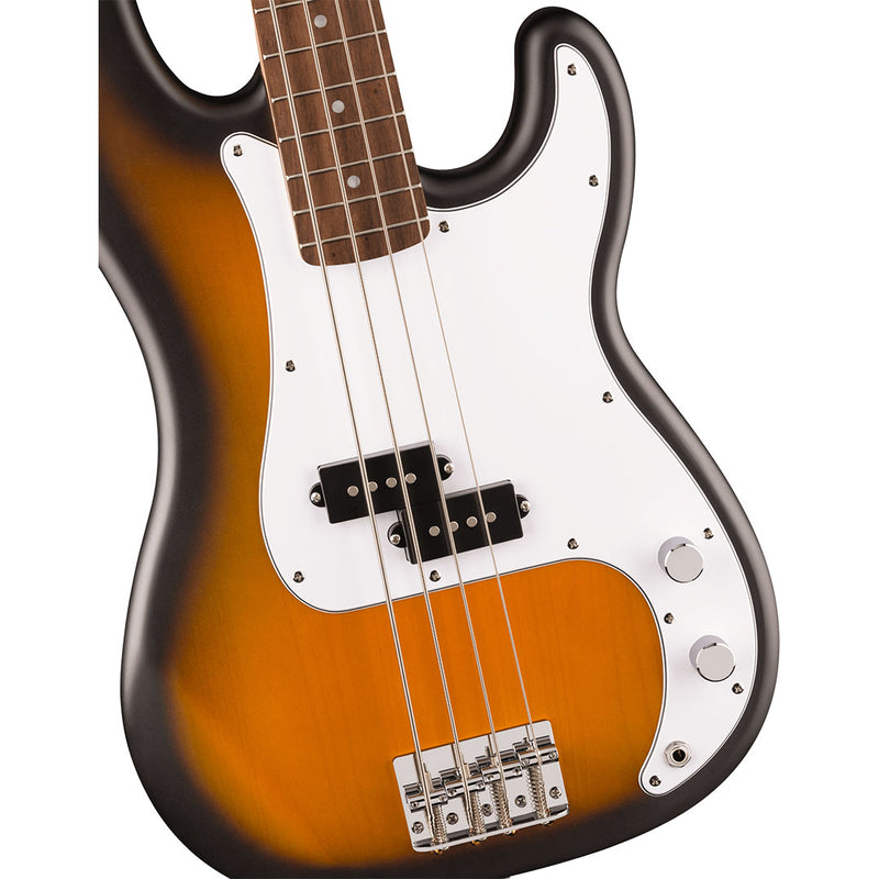 Bajo Eléctrico Squier Debut Collection™ Precision Bass® con mástil de Laurel - 2 Tone Sunburst