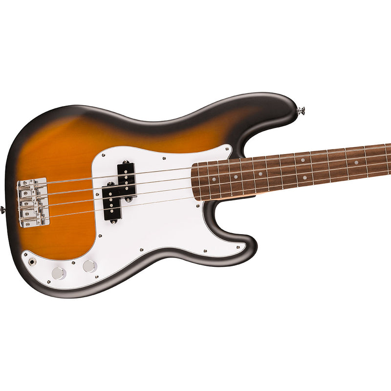 Bajo Eléctrico Squier Debut Collection™ Precision Bass® con mástil de Laurel - 2 Tone Sunburst