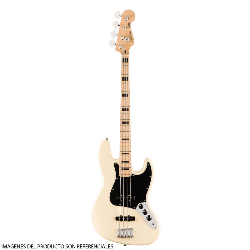 Bajo Eléctrico Squier Affinity® Active Jazz Bass® con diapasón de Maple - Olympic White