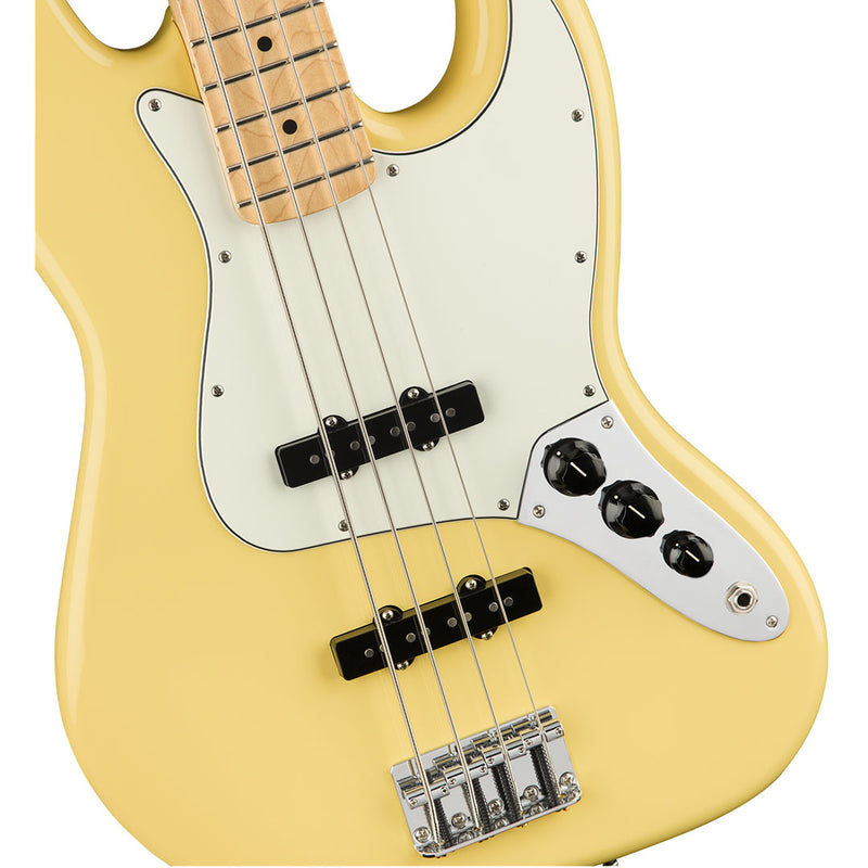 Bajo Eléctrico Fender Player Jazz Bass con mástil de Maple - Buttercream