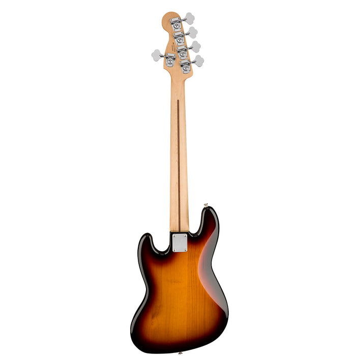 Bajo Eléctrico Fender Player Jazz Bass V de 5 cuerdas con Mastil de Pauferro - 3 Tone Sunburst