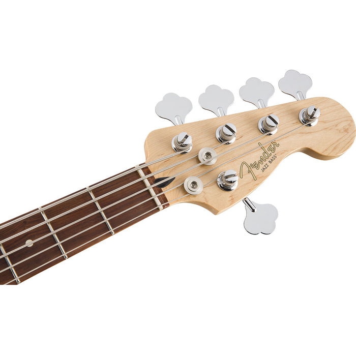 Bajo Eléctrico Fender Player Jazz Bass V de 5 cuerdas con Mastil de Pauferro - 3 Tone Sunburst