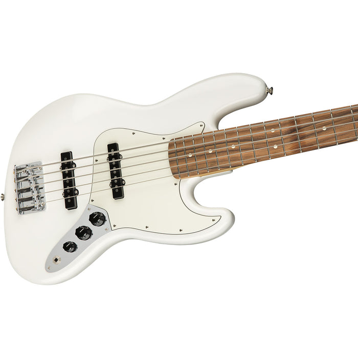 Bajo Eléctrico Fender Player Jazz Bass V Pau Ferro-Polar White