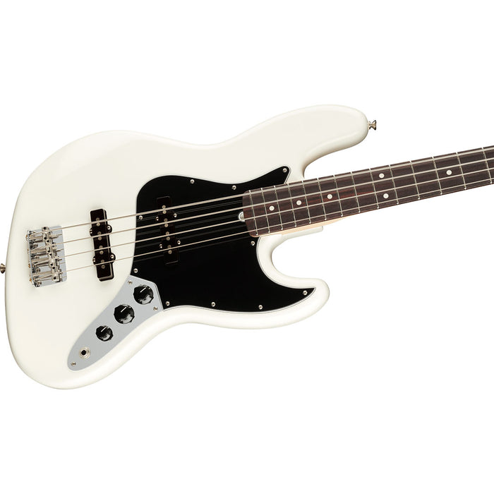 Bajo Eléctrico Fender American Performer Jazz Bass con mástil de Palo de Rosa - Arctic White