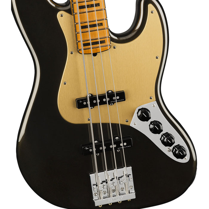 Bajo Eléctrico Fender American Ultra Jazz Bass con mástil de maple - Texas Tea