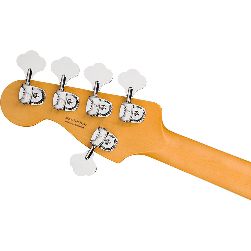 Bajo Eléctrico Fender American Ultra Jazz Bass V con mástil de palo de rosa - Mocha Burst