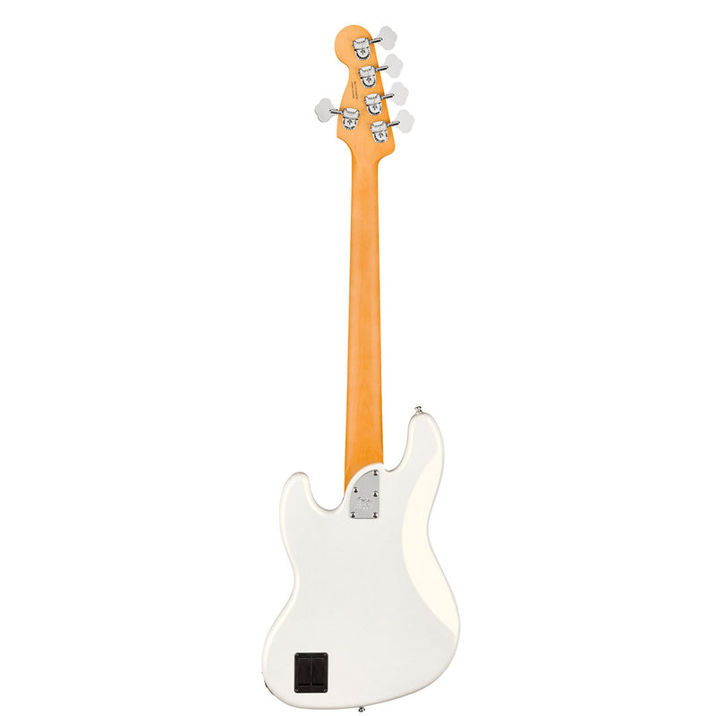 Bajo Eléctrico Fender American Ultra Jazz Bass V con mástil de maple, Arctic Pearl