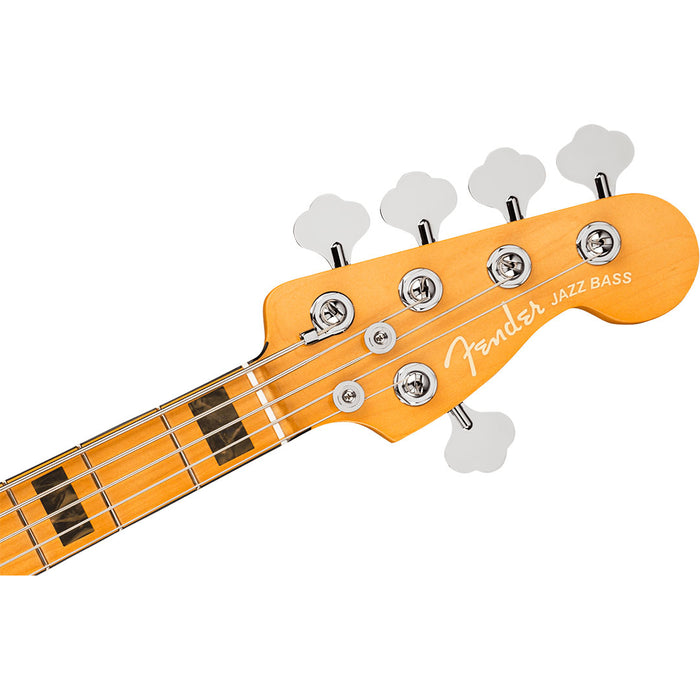 Bajo Eléctrico Fender American Ultra Jazz Bass V con mástil de maple, Arctic Pearl