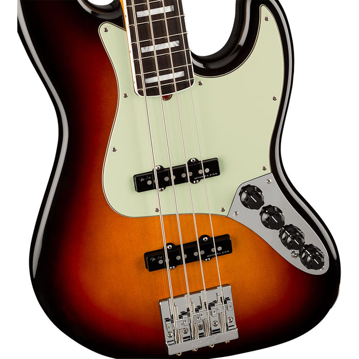 Bajo Eléctrico Fender American Ultra Jazz Bass con mástil de palo de rosa - Ultraburst