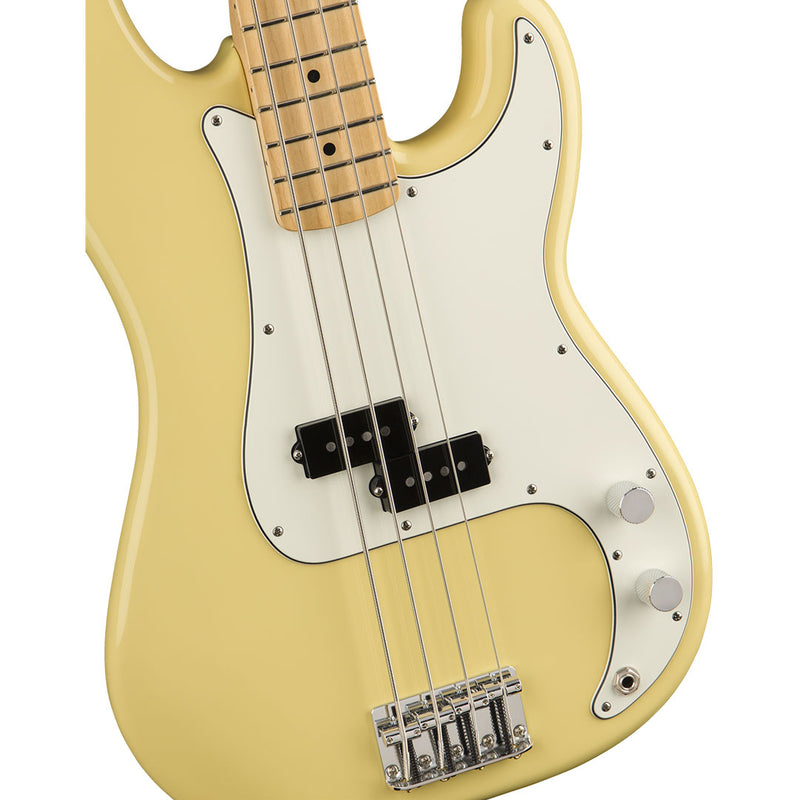 Bajo Eléctrico Fender Precision Bass con mástil de Maple - Buttercream