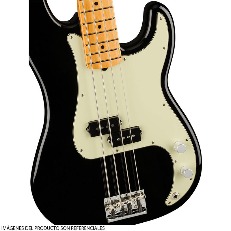 Bajo Eléctrico Fender American Professional II Precision Bass® con diapasón de Maple - Black