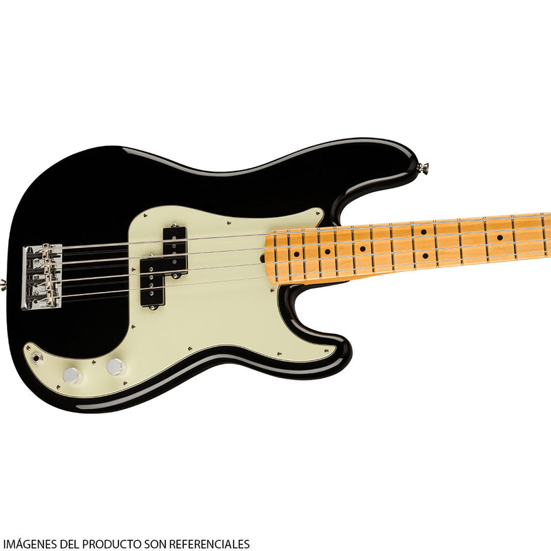 Bajo Eléctrico Fender American Professional II Precision Bass® con diapasón de Maple - Black
