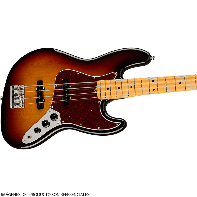 Bajo Eléctrico Fender American Professional II Jazz Bass® con diapasón de Maple - 3 Color Sunburst