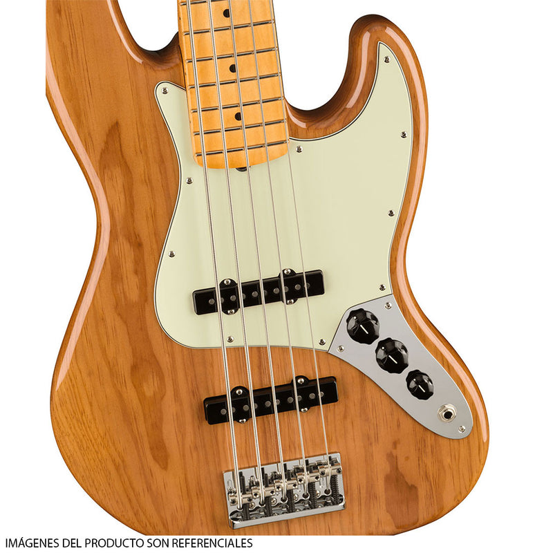 Bajo Eléctrico Fender American Professional II Jazz Bass® V con mástil de maple - Roasted Pine