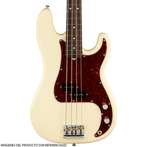 Bajo Eléctrico Fender American Professional II Precision Bass® con diapasón de Palorosa - Olympic White