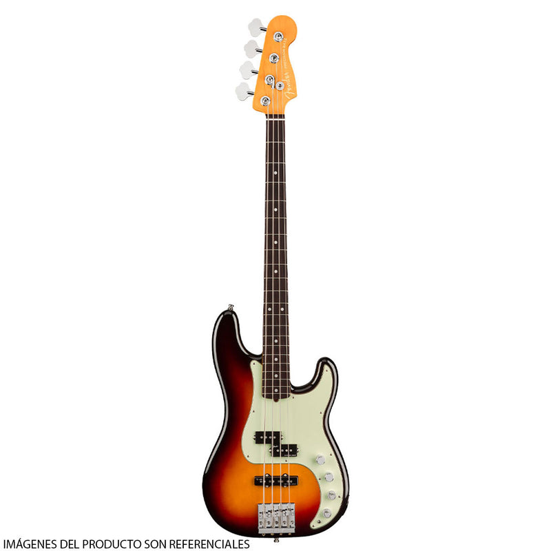 Bajo Eléctrico Fender American Ultra Precision Bass® con diapasón de Palorosa - Ultraburst