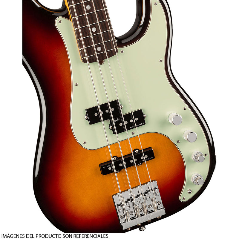 Bajo Eléctrico Fender American Ultra Precision Bass® con diapasón de Palorosa - Ultraburst