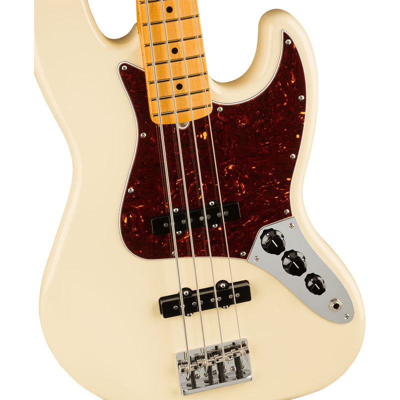 Bajo Eléctrico Fender American Professional II Jazz Bass® con diapasón de Maple - Olympic White