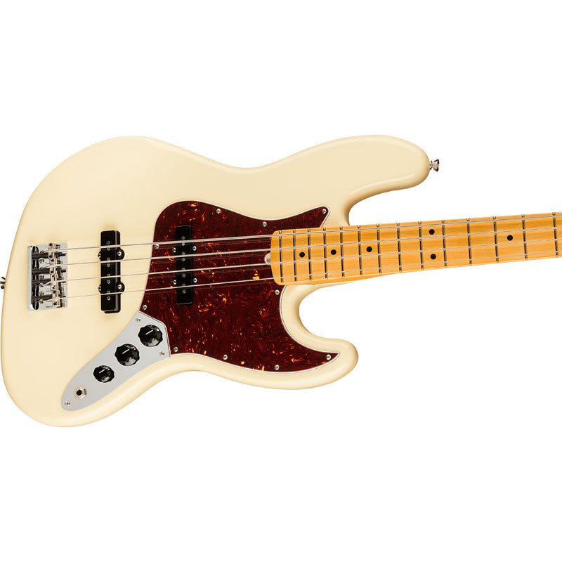 Bajo Eléctrico Fender American Professional II Jazz Bass® con diapasón de Maple - Olympic White