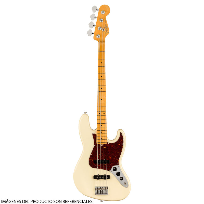 Bajo Eléctrico Fender American Professional II Jazz Bass® con diapasón de Maple - Olympic White