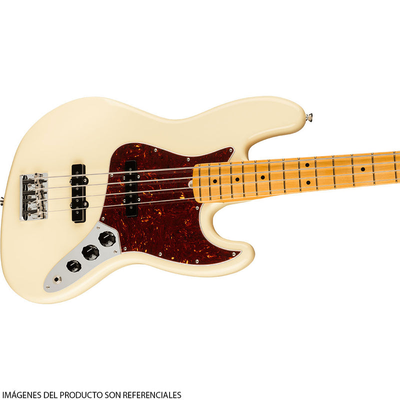 Bajo Eléctrico Fender American Professional II Jazz Bass® con diapasón de Maple - Olympic White