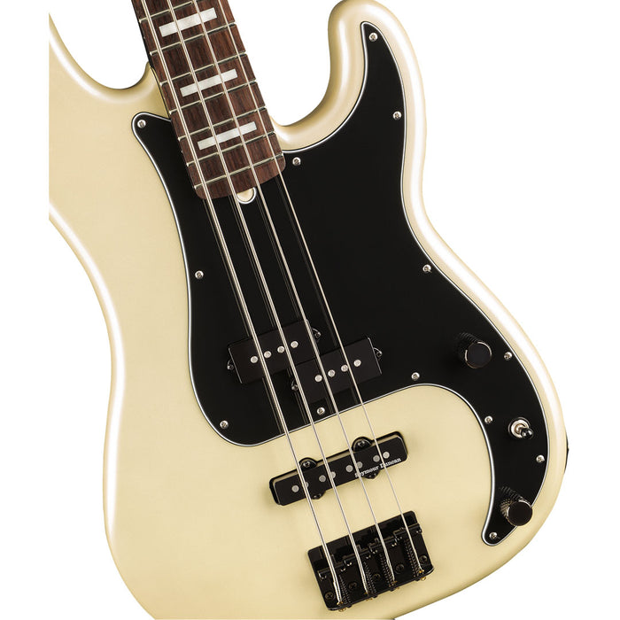 Bajo Eléctrico Fender Duff Mckagan Deluxe Precision Bass con mástil de Palo de Rosa - White Pearl