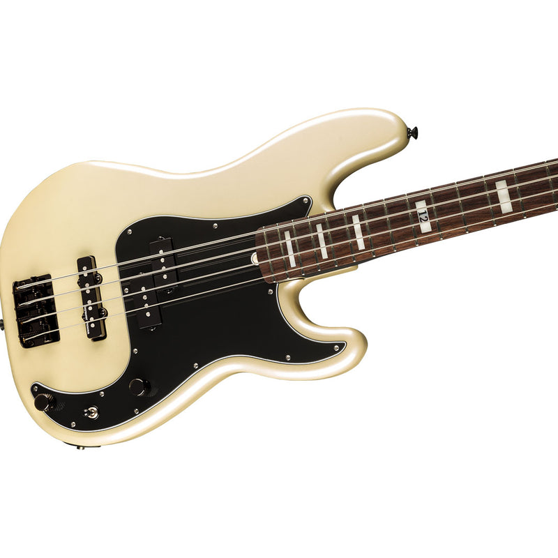 Bajo Eléctrico Fender Duff Mckagan Deluxe Precision Bass con mástil de Palo de Rosa - White Pearl