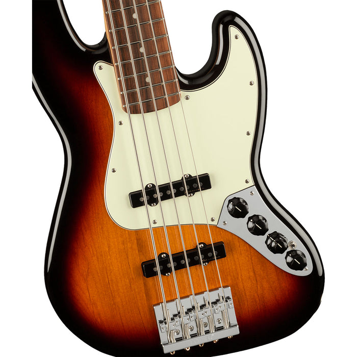 Bajo Eléctrico Fender Player Plus Jazz Bass V con mástil de Pau Ferro - 3-Tone Sunburst